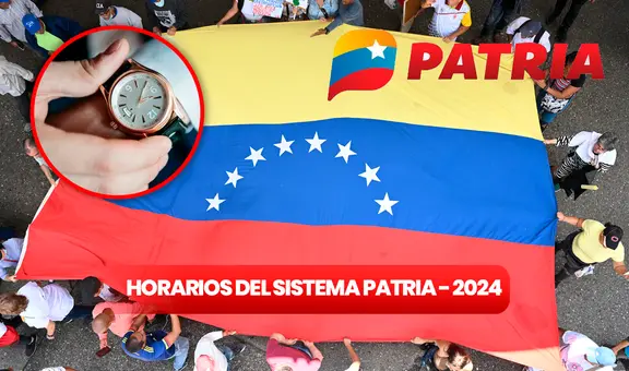 Sistema Patria 2024: ¿cuáles son los nuevos horarios exclusivos para cobrar los Bonos de la Patria?
