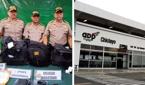 Policía incauta 163 kilos de droga en el aeropuerto de Chiclayo: el destino era Panamá