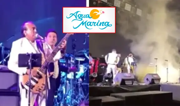 Agua Marina detuvo concierto en vivo tras cortocircuito en la pantalla led: así reaccionó 'Pepe' Quiroga