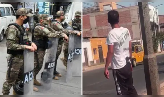 Trujillo: en pleno estado de emergencia captan a hombre caminando con arma de fuego por las calles