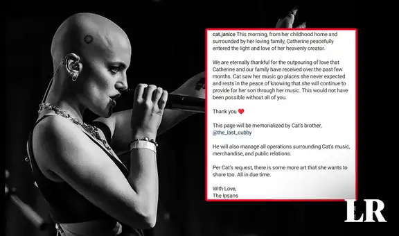 ¿Quién fue Cat Janice, la artista estadounidense que se hizo viral por una canción dedicada a su hijo?