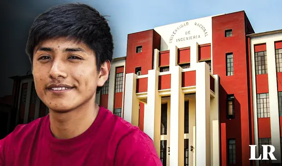Alumno puneño que ingresó en primer puesto a Ingeniería Civil en la UNI: "Me fue un tiempo a trabajar a la mina"
