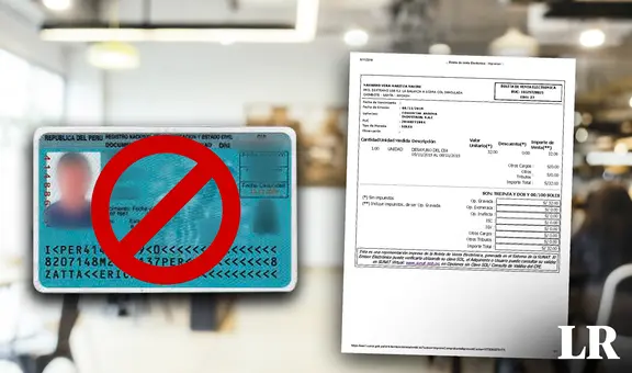 ¿Por qué NO debes mostrar tu DNI físico si solicitas una boleta electrónica?