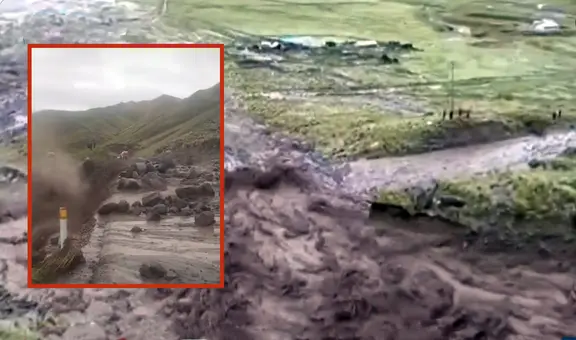 Huaico en la carretera Arequipa-Puno provoca bloqueo: suspenden venta de pasajes para viajes