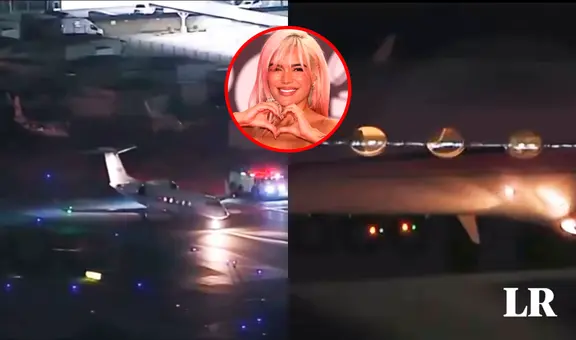 ¿Por qué el avión de Karol G tuvo que aterrizar de emergencia en Los Ángeles?