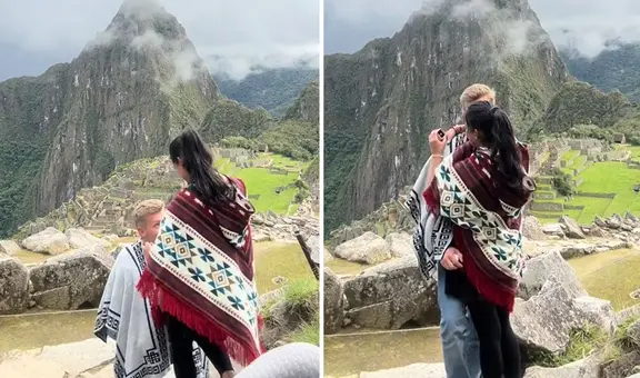Peruana rechazó propuesta de matrimonio de extranjero en Machu Picchu y explica por qué