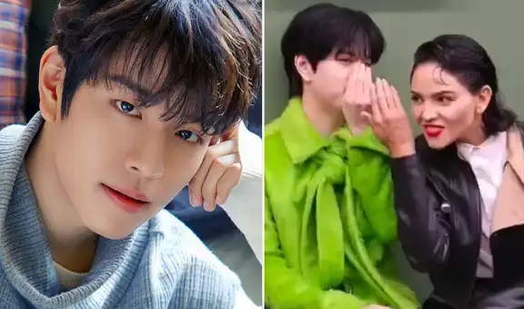 Seungmin, de Stray Kids, y Eiza González causan furor en redes tras su encuentro en la Fashion Week de París