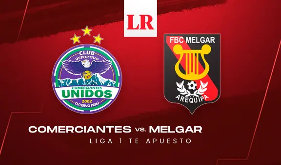 TRANSMISIÓN Comerciantes Unidos vs. Melgar HOY: juegan por el Apertura de la Liga 1 2024