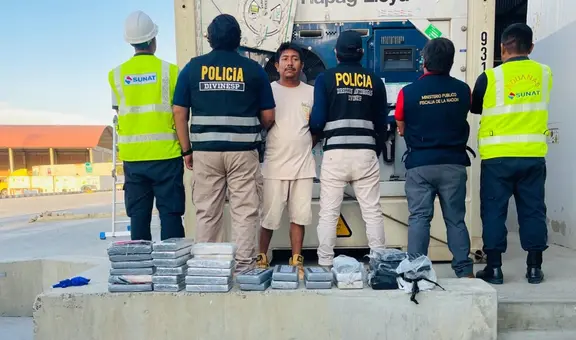 Piura: decomisan más de 85 kilos de cocaína que iban a ser enviados a Europa con carga de mangos