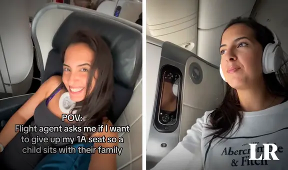 "No soy un ser humano terrible": joven se negó a ceder su asiento de primera clase a niño en avión