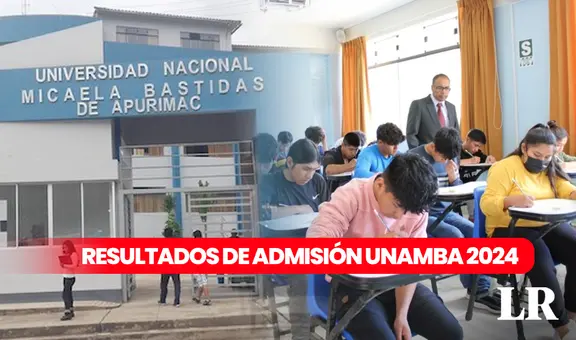 Resultados del examen de admisión Unamba 2024: revisa la lista de ingresantes por carrera AQUÍ