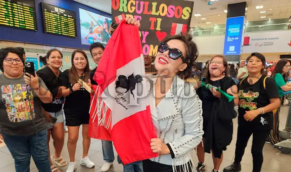 Ruby Palomino regresa al Perú entre aplausos y respalda a Lita Pezo: “Lo hemos dado todo”