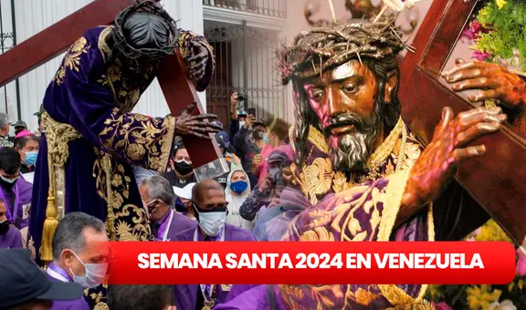 ¿Cuándo inicia la Semana Santa en Venezuela este 2024? Mira AQUÍ si es feriado
