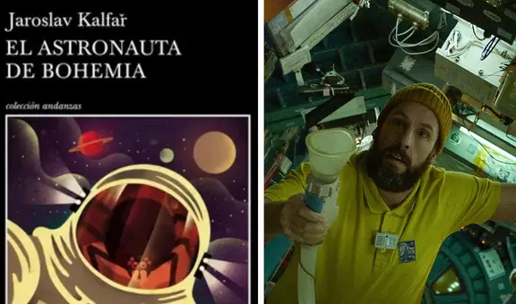 'Spaceman': ¿en qué se diferencia el libro y la película que protagoniza Adam Sandler?