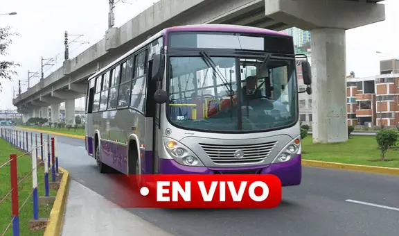 Corredor Morado deja de operar EN VIVO: vocero confirmó reunión con ministro del MTC esta tarde