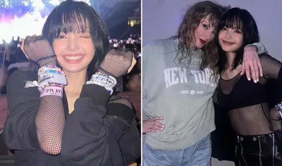 Lisa de BLACKPINK se declara fanática de Taylor Swift al asistir a su concierto en Singapur