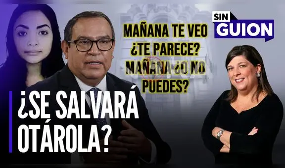 RMP sobre audio de Otárola: “Si lo grabaron en esta, puede haber más”