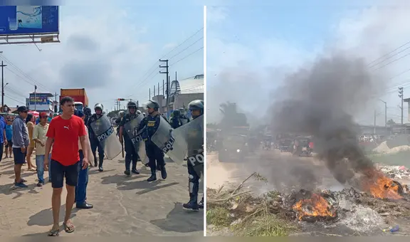 Iquitos: ciudadanos bloquean carretera por falta de agua potable