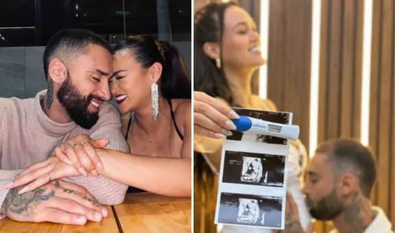 Angie Arizaga y Jota Benz revelan cuántas semanas de embarazo tiene la modelo: "Llegó la bendición"