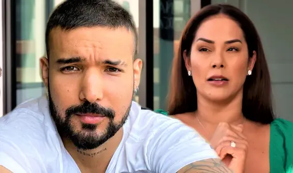 Ezio Oliva incómodo con Karen Schwarz por revelar intimidad: “Te pido que antes consultes conmigo”