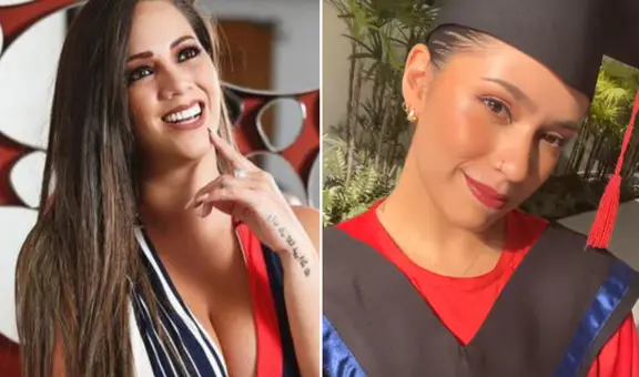 Gianella Marquina, la hija mayor de Melissa Klug, se graduó de la universidad: "Mi hermosa abogada"