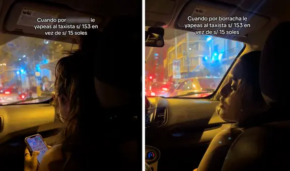 Joven comete un error y yapea S/153 soles en lugar de S/15 a taxista: “Señor, me confundí”