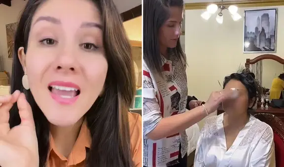 Maquilladora cuenta la vez que fue contratada para el matrimonio de su expareja: “Incomodidad total”