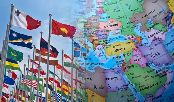 Conoce los 3 ÚNICOS países del MUNDO que no poseen una bandera rectangular: una tiene más de 100 años