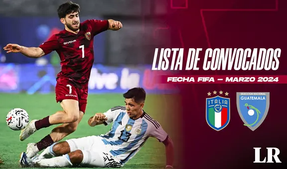 Con Lacava y Telasco Segovia: la Vinotinto anunció su lista de convocados para los amistosos ante Italia y Guatemala