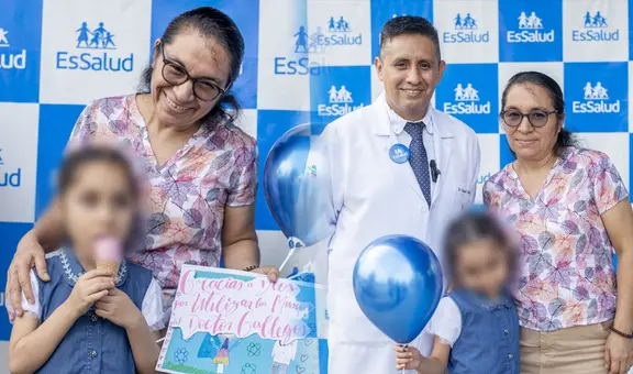 EsSalud: niña come por primera vez en su vida gracias a esófago artificial