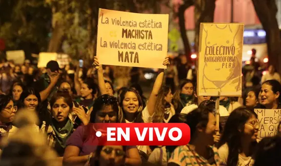 EN VIVO Marcha por el Día Internacional de la Mujer: manifestantes protestan en el parque Kennedy