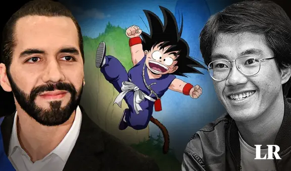 El Salvador lamenta la muerte de Akira Toriyama, creador de 'Dragon Ball', el anime favorito de Bukele