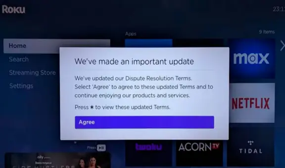 ¿Tienes un televisor con Roku TV? Esto ocurriría si no aceptas sus nuevos términos