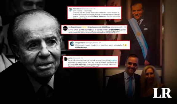 Gobierno de Milei recibe críticas por incluir a Menem en el 'Salón de los Próceres': "Es un procesado"
