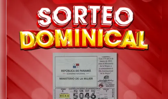 LOTERÍA Nacional de Panamá EN VIVO, Sorteo Dominical: RESULTADOS de la lotería de HOY, 10 de marzo, vía Telemetro