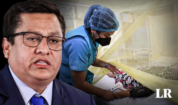 César Vásquez, ministro de Salud, informa que casos de dengue aumentaron a más de 30.000