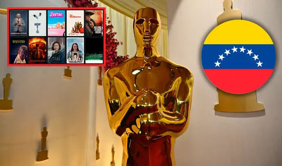 Oscars 2024: ¿dónde ver desde Venezuela los filmes nominados a mejor película?