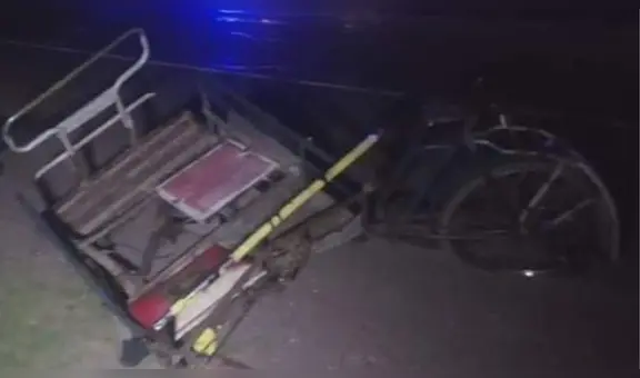 Puno: triciclista al borde de la muerte tras ser atropellado por una camioneta