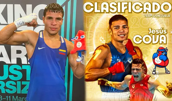 ¡Ahora son 17! Boxeador Jesús Cova suma otro cupo para Venezuela en los Juegos Olímpicos París 2024