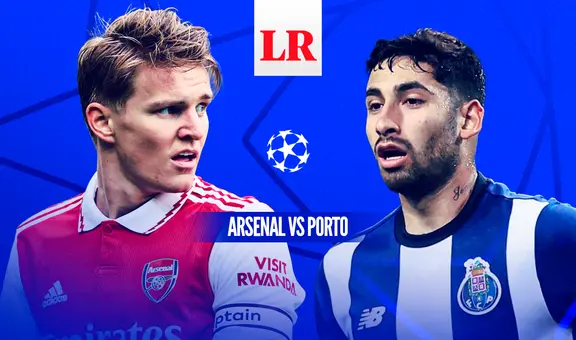 Arsenal vs. Porto EN VIVO: hora y canal de TV por los octavos de final de la Champions League