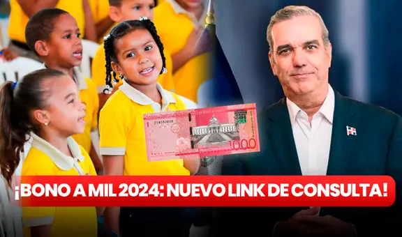 Bono a Mil 2024: NUEVO LINK para consultar con CÉDULA el beneficio de $1.000 en República Dominicana