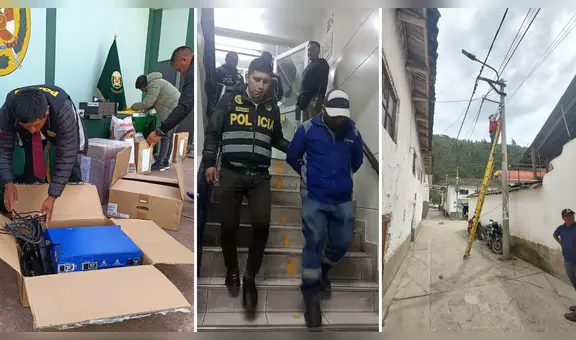 Cusco: cae banda que robaba internet al Estado para brindar servicios ilegales