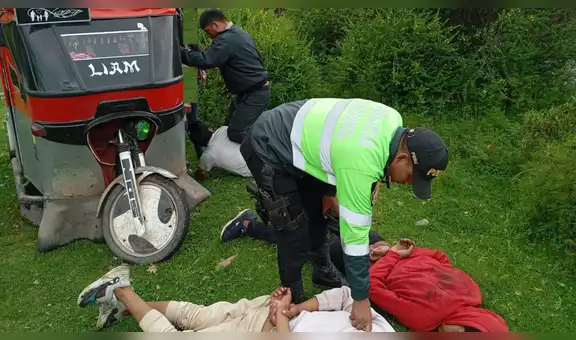 Cusco: Policía captura a 3 hombres cuando abusaban sexualmente de una mujer