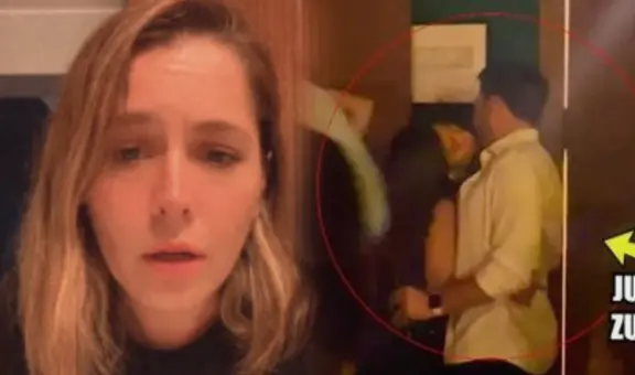 Yiddá Eslava molesta tras ampay de Julián Zucchi con reportera: "A mí me juzgaron los machistas"