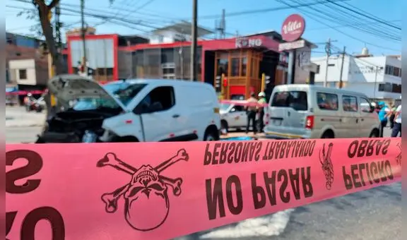 Pueblo Libre: cuádruple choque vehicular deja 1 fallecido y 4 heridos