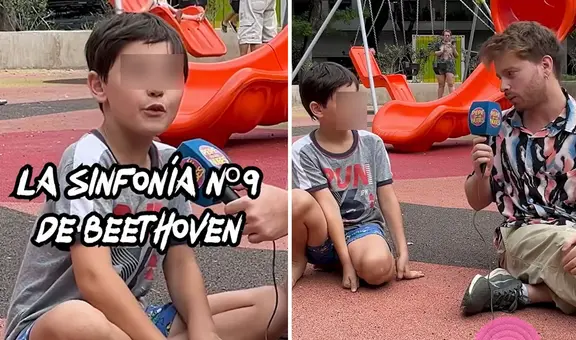 Niño es fan de la música de Beethoven y lanza dura crítica sobre el reguetón: "Todo es lo mismo"