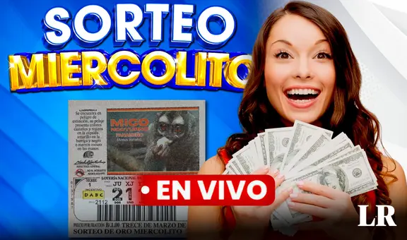 Resultados LOTERÍA de Panamá EN VIVO: números GANADORES del 'Miercolito de Oro' de HOY, 13 de marzo