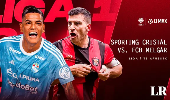 VER Sporting Cristal vs. FBC Melgar EN VIVO HOY: ¿a qué hora juegan por la fecha 8 de la Liga 1 2024?