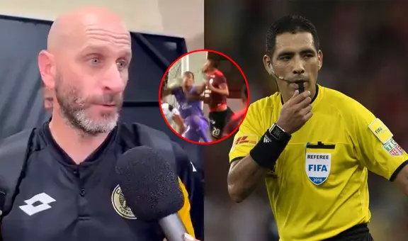 DT de Cusco y su fuerte cuestionamiento a Diego Haro tras expulsar a Vidal: "No sabe el reglamento"