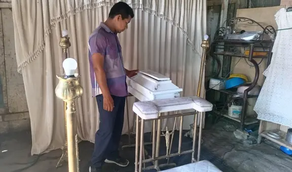 Iquitos: bebé es velado hace 3 días por falta de dinero para ser enterrado